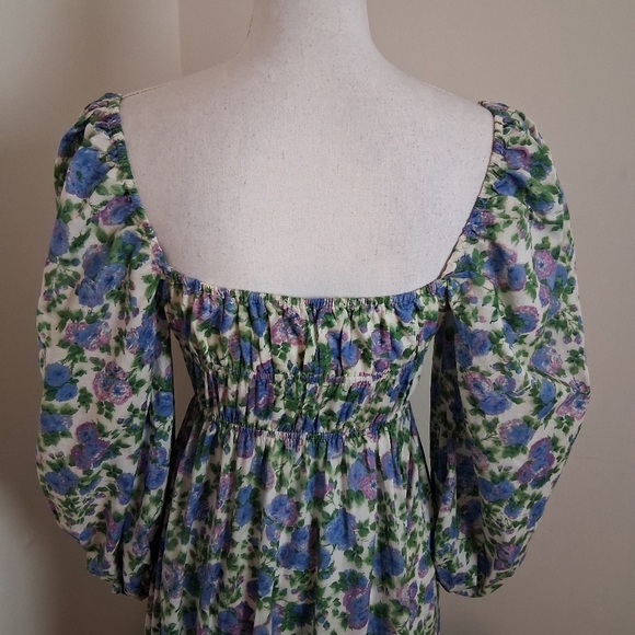 For Love And Lemons Bridget Midi Dress Size Small - Picture 13 of 16